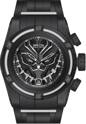 Invicta Marvel Quartz 53mm 27007 Black Panther Limited Edition 3000pcs