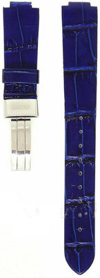 Bracelet en cuir Orient UDBZFSD 13mm (pour modèle NRAH), bleu