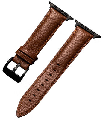 bracelet en cuir Ricardo (pour Apple Watch 42/44/45/49mm), marron V2