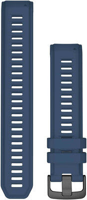 Bracelet en silicone Garmin (pour Instinct 2), bleu V1, 010-13105-08