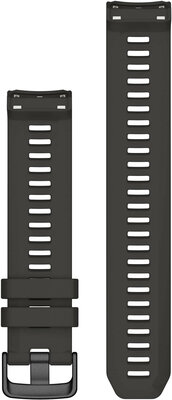Bracelet en silicone Garmin 22mm (pour Instinct), noir V2, 010-13105-00