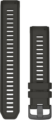 Bracelet en silicone Garmin 22mm (pro Instinct), noir V2