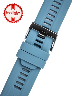 bracelet en silicone Ricardo San Martino 26mm, Blue, QuickFit