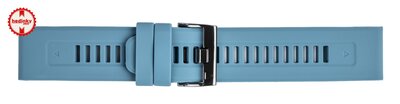 bracelet en silicone Ricardo San Martino 26mm, Blue, QuickFit