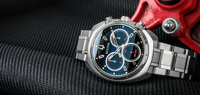 Bulova Curv Classic Quartz Chronograph 96A185