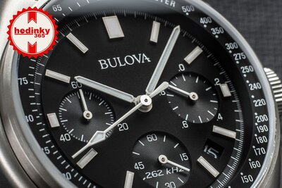 Bulova Lunar Pilot Quartz Chronograph 96B251 Special Edition (+ bracelet de rechange)