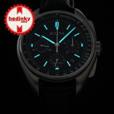 Bulova Lunar Pilot Quartz Chronograph 96B251 Special Edition (+ bracelet de rechange)