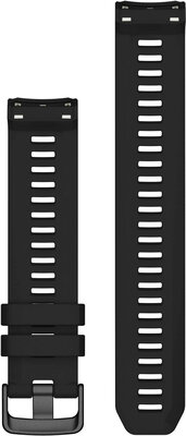 Bracelet en silicone Garmin 22mm (pour Instinct 2), noir V1, 010-13105-06
