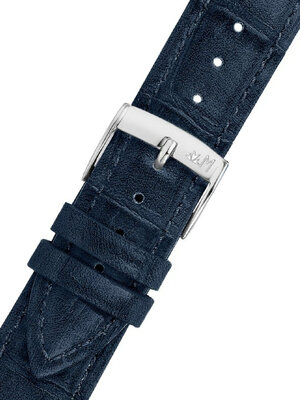 Bracelet en cuir Morellato Tiglio 5673D74.062 M, bleu, cuir écologique