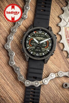 bracelet en silicone Ricardo Livigno 22mm, Black, QuickFit