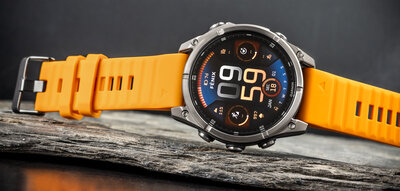 bracelet en silicone Ricardo Livigno 22mm, Orange, QuickFit