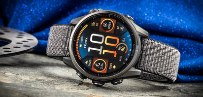 Bracelet en nylon Ricardo 20mm (pro Garmin Fenix 8/7S/6S (43mm), aj.), gris, cordon