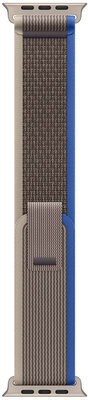 bracelet en nylon Apple (pour Apple Watch 42/44/45/49mm), brun, taille S/M