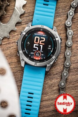bracelet en silicone Ricardo Livigno 26mm, Light Blue, QuickFit