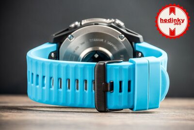 bracelet en silicone Ricardo Livigno 26mm, Light Blue, QuickFit
