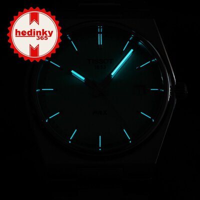 Tissot PRX Quartz T137.410.11.091.01 (dans la couleur Tiffany Blue)