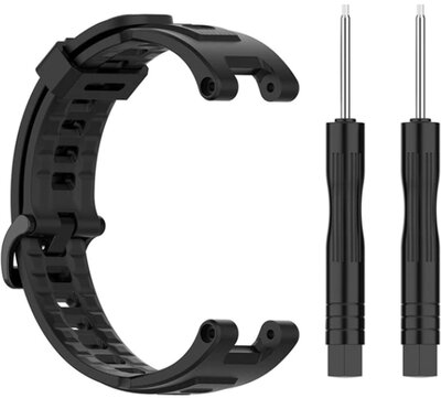 bracelet en silicone Ricardo Paganella (pour Amazfit T-Rex Pro), Black + accessoires de remplacement