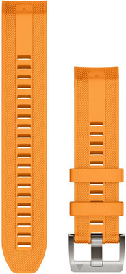 Bracelet en silicone Garmin 22mm (pro Garmin MARQ), orange