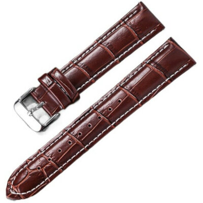 bracelet en cuir Ricardo Orte, marron V2