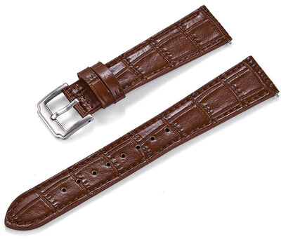 Bracelet en cuir Ricardo Orte, marron V1, Quick Release