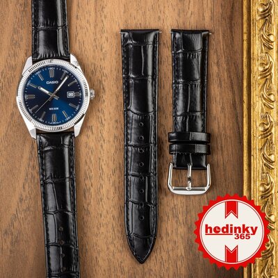 bracelet en cuir Ricardo Todi, noir