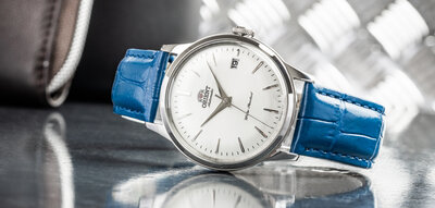 bracelet en cuir Ricardo Todi, bleu V1