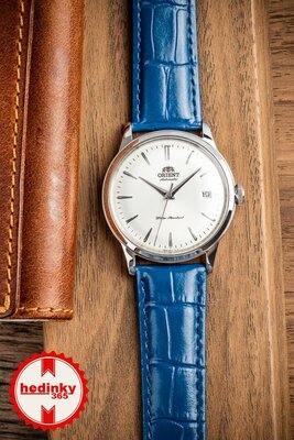 bracelet en cuir Ricardo Todi, bleu V1
