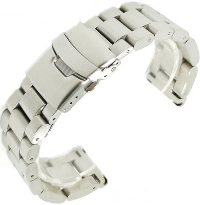 Bracelet en acier inoxydable Ricardo Vacone, argenté