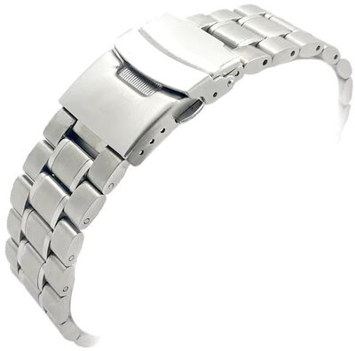 Bracelet en acier Ricardo Vacone, argent