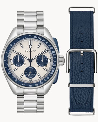 Bulova Lunar Pilot Quartz Chronograph 98K112 (+ bracelet de rechange)