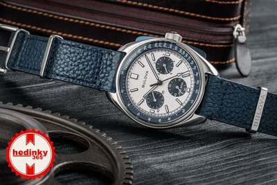 Bulova Lunar Pilot Quartz Chronograph 98K112 (+ bracelet de rechange)