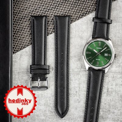Bracelet en cuir Ricardo Cagli, noir V1, Quick Release