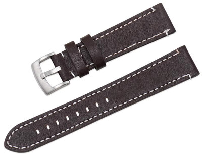 Bracelet en cuir Ricardo Imola, marron V2, Quick Release