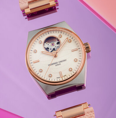 Frederique Constant Highlife Ladies Heart Beat Automatic FC-310VD2NH2B (+ bracelet de rechange)
