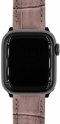 bracelet en cuir Hirsch Duke S 01028337-1, marron, cuir de veau, longueur S, Quick Release