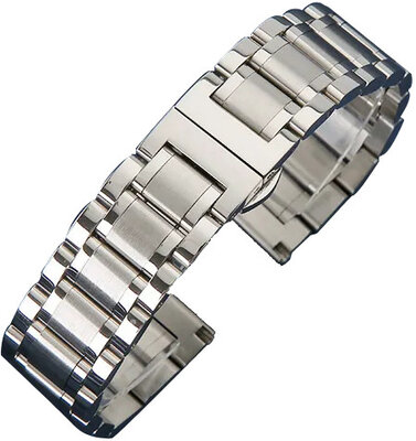 bracelet en acier inoxydable Ricardo Montorio, argenté
