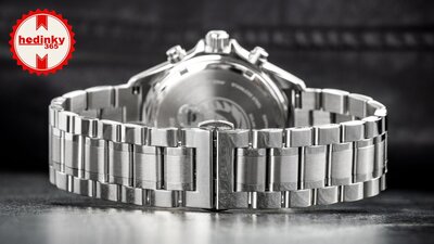 bracelet en acier inoxydable Ricardo Montorio, argenté