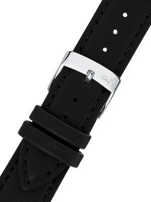 Bracelet en cuir Morellato Edera 5804419.019 M, noir, cuir écologique