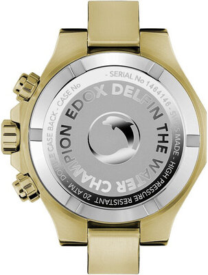 Edox Delfin Chronograph Quartz 10113-37jm-nid