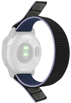 Bracelet en nylon Ricardo Cortina 26mm, Dark Blue, à enfiler