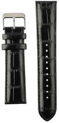 bracelet en cuir Orient UDEUXSB 22mm (pour modèle RA-AB00), noir