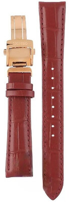 Bracelet en cuir Orient UL005015P0 17mm (pour modèle RA-KA00), rouge