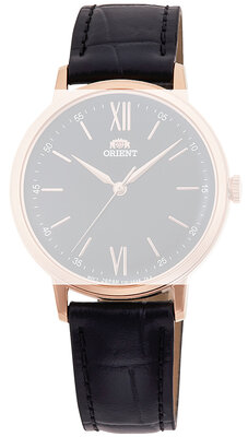 Bracelet en cuir Orient UL00H011P0 15mm (pour modèle RA-QC17), noir