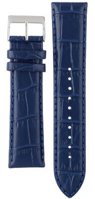 Bracelet en cuir Orient UL00H013J0 15mm (pour modèle RA-QC17), bleu
