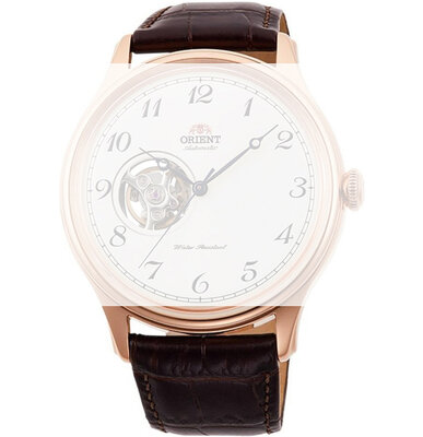 bracelet en cuir Orient UL016011P0 20mm (pour modèle RA-AG00), marron