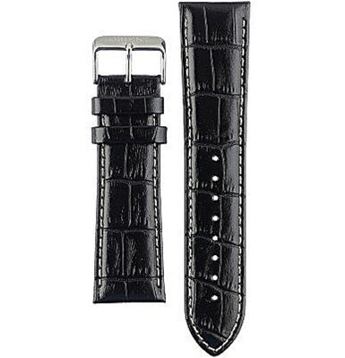 bracelet en cuir Orient UL016012J0 20mm (pour modèle RA-AG00), noir