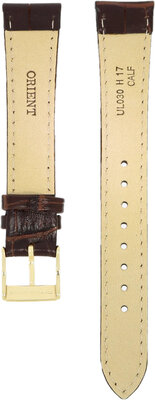 bracelet en cuir Orient UL030011G0 17mm (pour modèle RA-AC00), marron