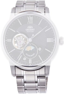 bracelet en acier inoxydable Orient UM010111J0 21mm (pour modèle RA-AS00), argenté