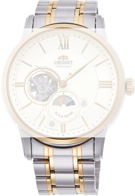 bracelet en acier inoxydable Orient UM010111Z0 21mm (pour modèle RA-AS00), bicolore