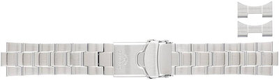 bracelet en acier inoxydable Orient UM025313J0 22mm (pour modèle RA-AC0K), argenté